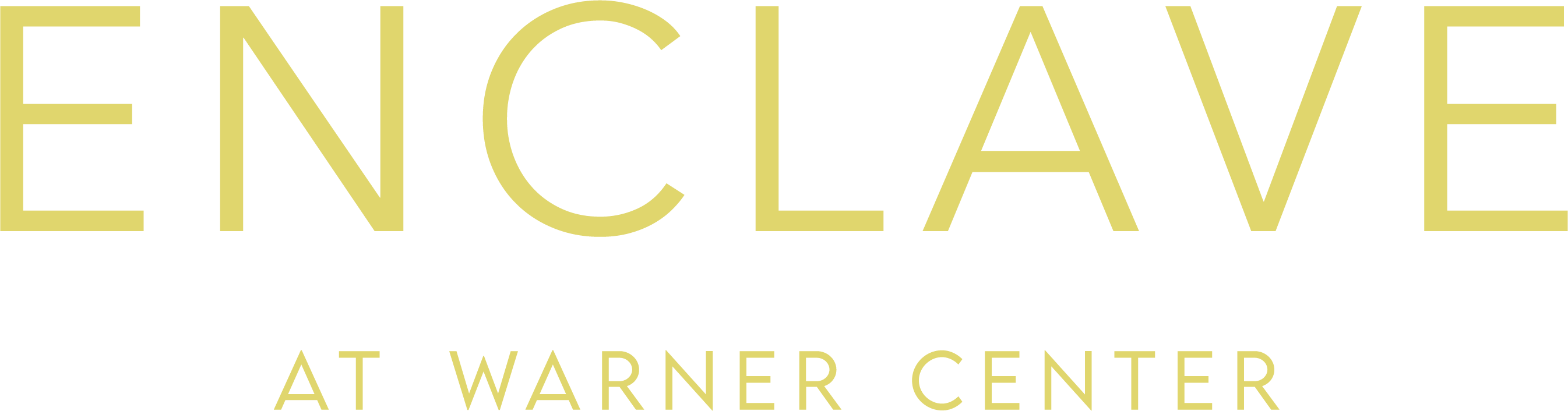 Yellow Logo at Enclave at Warner Center